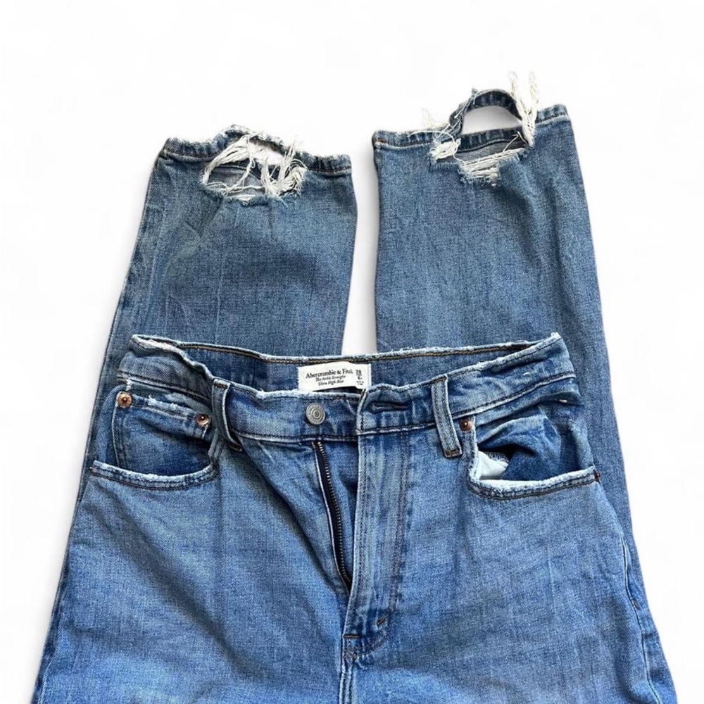 Abercrombie & Fitch Light Blue Denim
